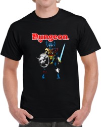 Dungeons and Dragons The Dungeon Video Game Cartoon Board Game T Shirt