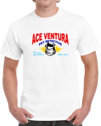 Ace Ventura Business Card Funny Movie T Shirt