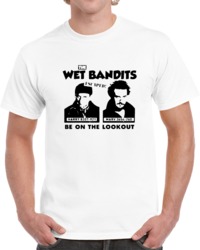 Home Alone The Wet Bandits Escaped Movie T Shirt
