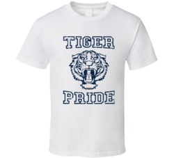 13 Reasons Why Netflix Series Tiger Pride Highschool TV Show Distresse
