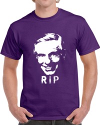 Jerry Van Dyke Coach Luther Van Dam Tribute Silhouette  T Shirt