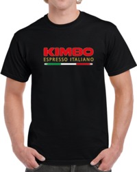 Kimbo Italian esspresso coffee Black T Shirt