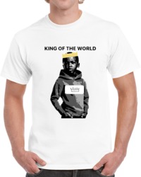 H and M Parody AD King of The World  T Shirt