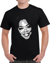 Oprah Big Face Silhouette  T Shirt