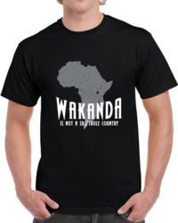Black Panther Wakanda is Not a Shithole Country Movie  T Shirt
