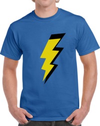 Black Lightening Cool Lightening Bolt Tv Show Supehero T Shirt