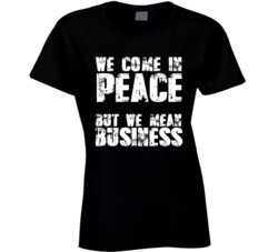 Janelle Monae Grammy's Me Too Times Up We Come In Peace  T Shirt
