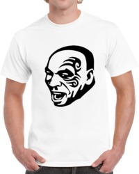 Boxing Legend Mike Tyson Face Silhouette Tattoo Heavyweight Champ Boxi