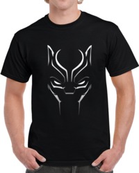 Black Panther Silhouette The King Of Wakanda Movie  T Shirt