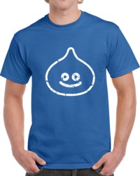Retro Video Game Dragon Quest Slime Distressed  T Shirt