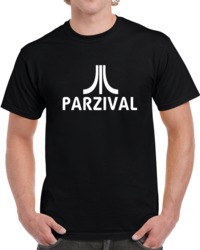 Ready Player One Parzival Atari Parody  T Shirt