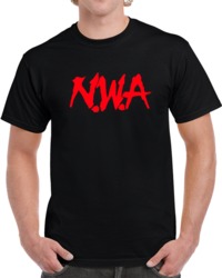 Replica 90's Hip Hop Rap NWA  T Shirt