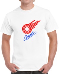Retro Kansas City Comets Major Indoor Soccer League MISL Distressed T 