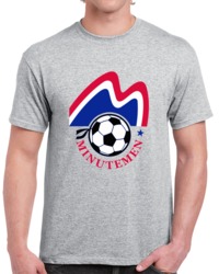 Retro Boston Minutemen North American Soccer League NASL   T Shirt