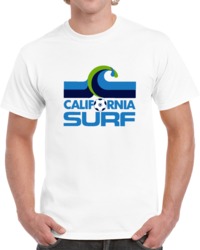 Retro California Surf North American Soccer League NASL T Shirt