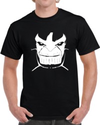 The Avengers Infinity War Movie Thanos Big Face  T Shirt