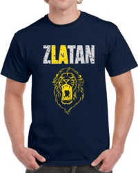 Zlatan Ibrahimovic MLS LA Soccer Team Distressed Soccer V3 T Shirt
