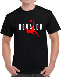 Air Ronaldo Soccer Fan Bicycle Kick Cool V2 T Shirt