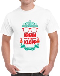 Jurgen Klopp Liverpool Kream of The Klopp LFC Soccer Fan T Shirt