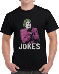 Classic Joker Jokes Batman 66 Fan T Shirt