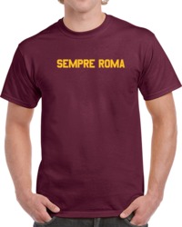 As Roma Soccer Team Sempre Roma Soccer Fan  T Shirt
