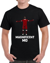 Liverpool Soccer Team Mo Salah Magnificent Mo Liverpool  Soccer Fan T 