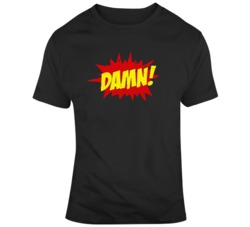 Damn Funny Distressed  T Shirt