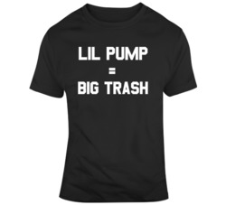 Funny Lil Pump Equals Big Trash J Cole Fan  T Shirt