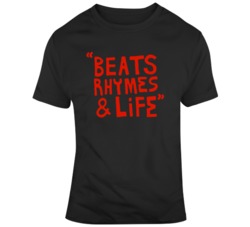 A Tribe Called Quest Black and Red Beats Rhymes and Life Music  T Shir