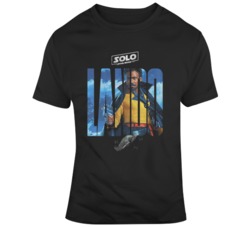 Solo A Star Wars Story Lando Movie Poster  T Shirt