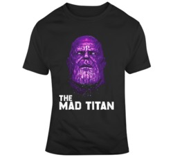 Avengers Infinity War Thanos Big Face Silhouette Movie The Mad Titan  