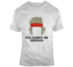 John McEnroe Minimalist You Cannot Be Serious Tennis Fan  T Shirt