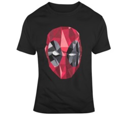 Big Face Deadpool Comic Book Movie Fan  T Shirt