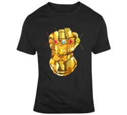 Thanos infinity gauntlet Avengers Comic book fan  T Shirt