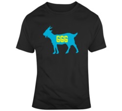 Gennady Golovkin World Champion Boxer GGG Boxing Fan Goat  T Shirt