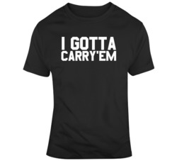 Donald Glover I gotta Carry'em Text Cool Music Fan T Shirt