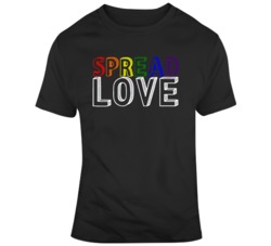 Spread Love LGBTQ Pride  T Shirt