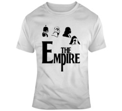 The Empire  Parody Silhouette Stars Wars Movie Fan T Shirt