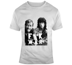 Cult Classic Movie Rambo F**k War Movie Fan T Shirt