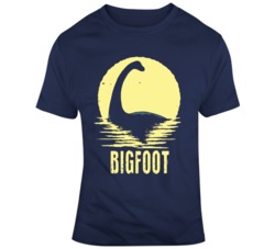 Loch Ness Monster Believe Big Foot  T Shirt