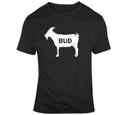 Goat Bud Terence Crawford Boxing Champion Boxing Fan Distressed   T Sh
