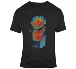 The Predator Thermal Infra Red Vision Movie Fan  T Shirt