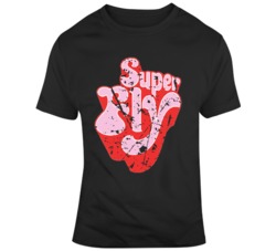 Retro 70's Movie Superfly Movie Poster Distressed v2 T Shirt