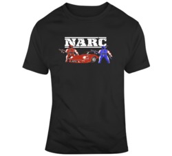 Classic Video Game NARC Title Screen Video Game Fan T Shirt