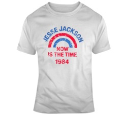 Retro Presidential Campaign Now Is the Time Jesse Jaackson 1984 Distre