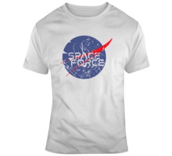 Space Force NASA Mash Up Trump  T Shirt