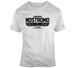 Nostromo 180286  Alien Film Movie USCSS Weyland-Yutani Sci-fi Fan v2 T
