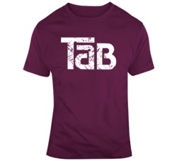 Tab Cola Retro 80's Soft Drink Fan Distressed  T Shirt