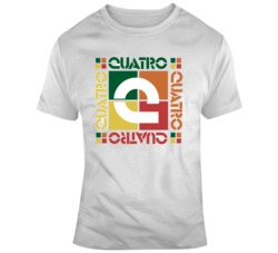 Quatro Retro 80's Soft Drink Fan  T Shirt