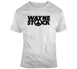 Cult Classic Wayne Stock Wayne's World Movie Fan T Shirt